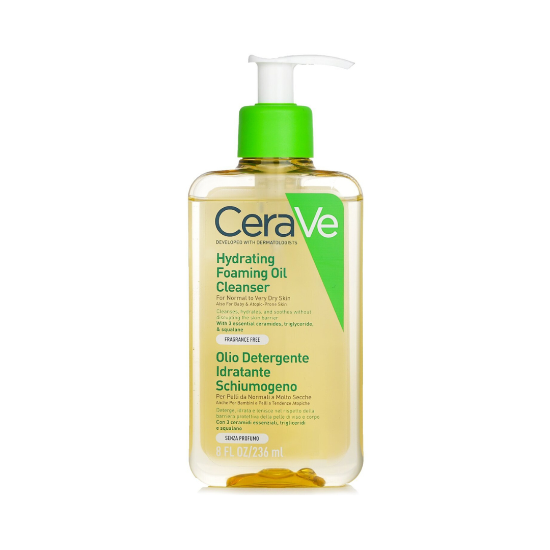 11 CeraVe Foaming Oil Cleanser – ژل شوینده ملایم سراوی مخصوص پوست چرب و مختلط - Image 1